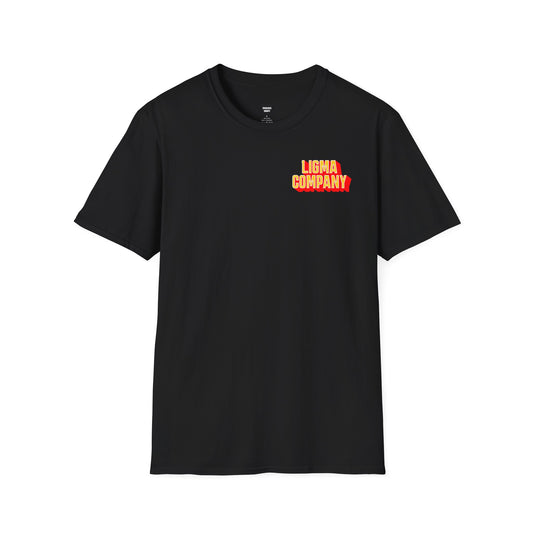 'Ligma Company' Triggered Tee Black
