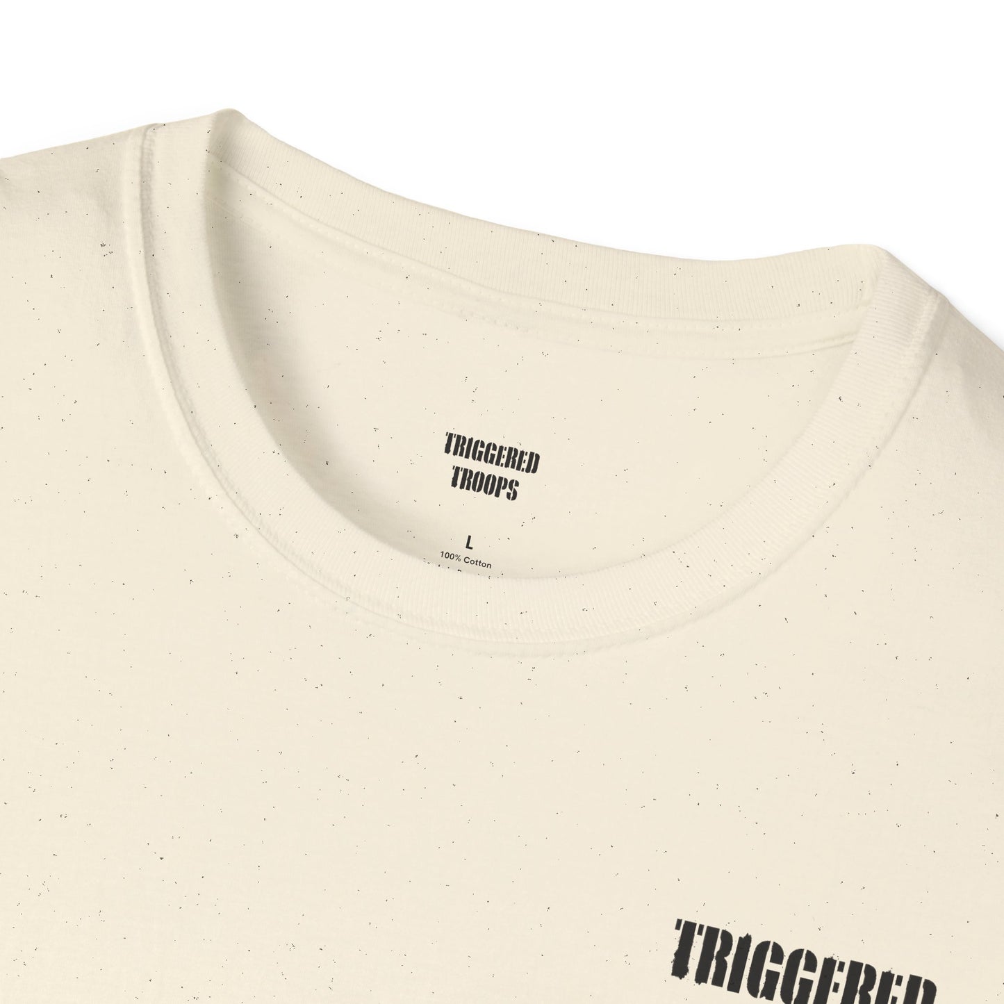 'Sausage Platoon' Triggered Tee Cream