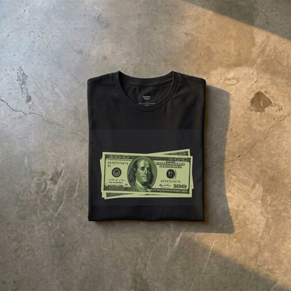 'DEPENDA PAY' Triggered Tee Black