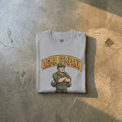 Ligma Company Triggered Tee Army Grey