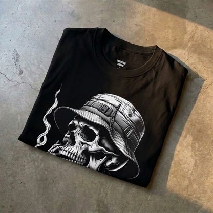 'We All Gotta Die Some Day' Triggered Tee Black