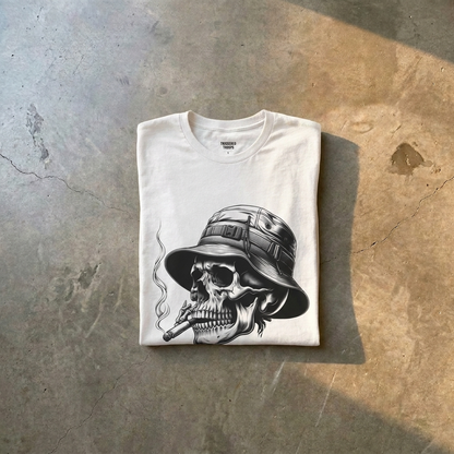 'We All Gotta Die Some Day' Triggered Tee White