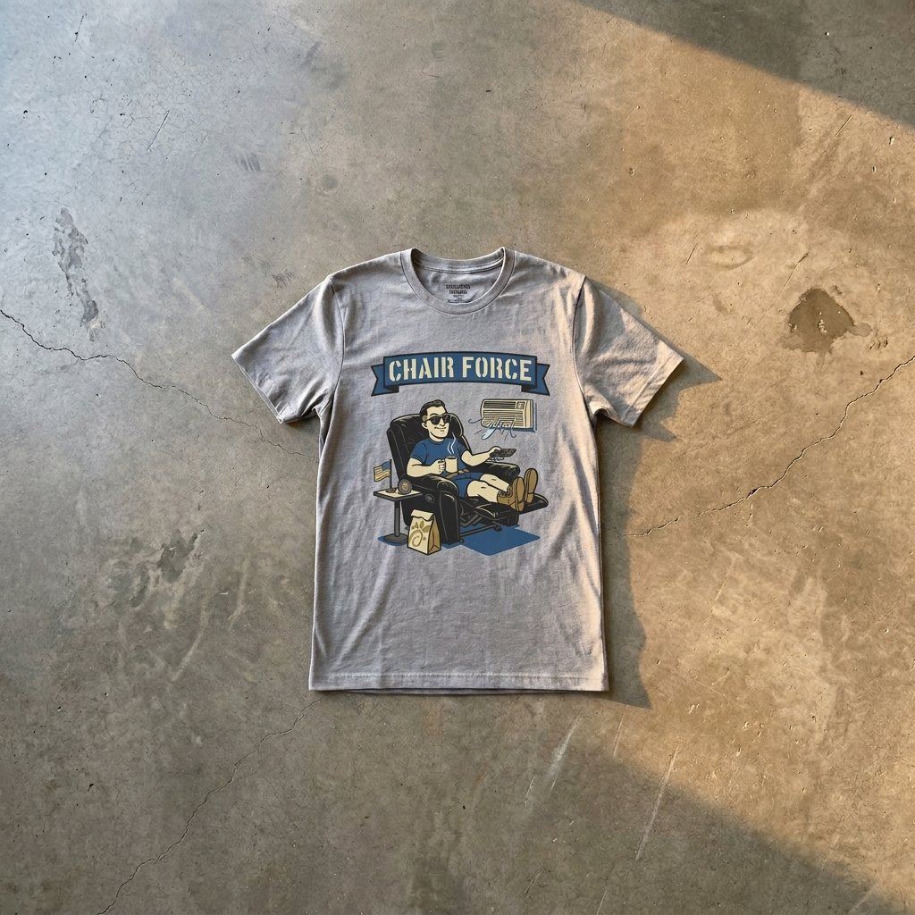 Chair Force Triggered Tee