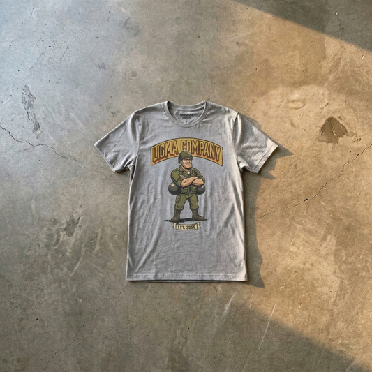 Ligma Company Triggered Tee Army Grey